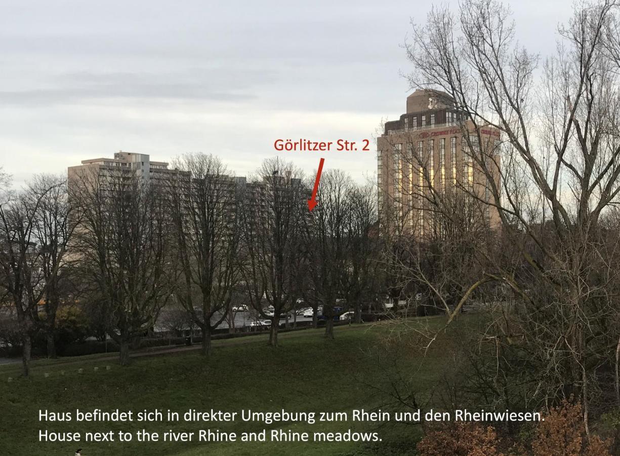 Apartment Rhein - Central - Balcony - Tradefair นอยส์ ภายนอก รูปภาพ